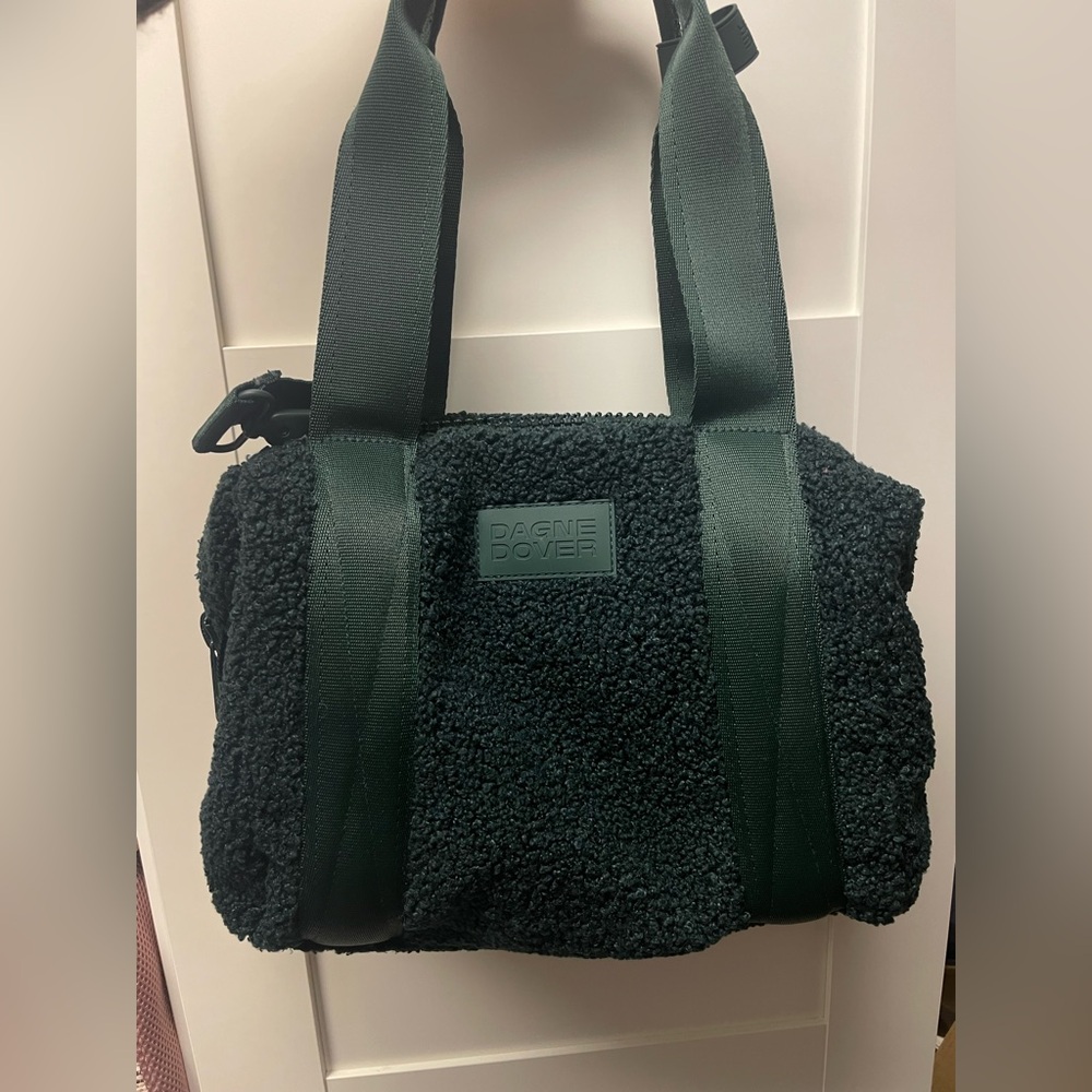 Dagne Dover Small Landon Cypress Shearling (no pouch or key leash)